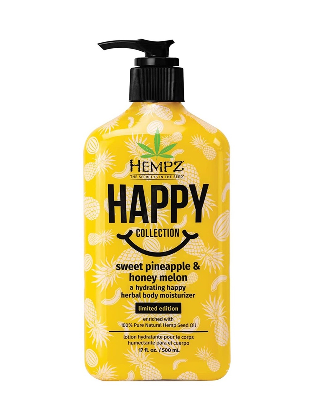 Hempz Limited Edition Happy Collection Sweet Pineapple & Honey Melon moisturizer